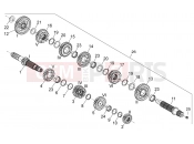 APRILIA Dorsoduro 750 Factory ABS / NO ABS Gear box