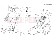 APRILIA Dorsoduro 750 Factory ABS / NO ABS Rear brake system I