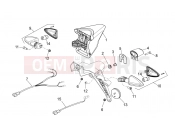 APRILIA Dorsoduro 750 Factory ABS / NO ABS Rear lights