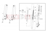 APRILIA Dorsoduro 750 Factory ABS / NO ABS Front fork