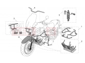 APRILIA ETV 1000 Capo Nord Acc. - Cyclistic components