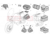 APRILIA ETV 1000 Capo Nord Acc. - Top/cases, side cases