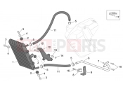 APRILIA ETV 1000 Capo Nord Oil radiator