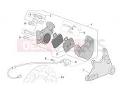 APRILIA ETV 1000 Capo Nord Rear brake caliper