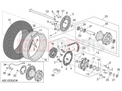 APRILIA ETV 1000 Capo Nord Rear wheel