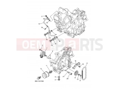 YAMAHA YFM 700 Grizzly YFM700FWAD YFM7FGPW GRIZZLY 700 FI 3B43 2007 OIL PUMP