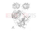 YAMAHA YFM 700 Grizzly YFM700FWAD YFM7FGPW GRIZZLY 700 FI 3B43 2007 CRANKCASE
