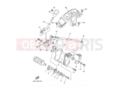 YAMAHA YFM 700 Grizzly YFM700FWAD YFM7FGPW GRIZZLY 700 FI 3B43 2007 SHIFT SHAFT