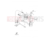 YAMAHA YFM 450 Grizzly YFM450FWAN YFM45FGW GRIZZLY 1D9P 2007 HANDLE SWITCH & LEVER
