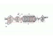APRILIA MOTO' 6.5 Clutch