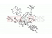 APRILIA MOTO' 6.5 Clutch cover
