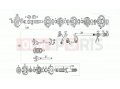 APRILIA MOTO' 6.5 Gear box