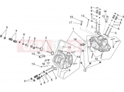 APRILIA Mana 850 GT (NA 850 GT) Cylinder head - valves