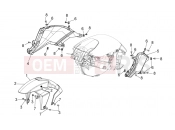 APRILIA Mana 850 GT (NA 850 GT) Front body - Front mudguard