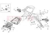 APRILIA Mana 850 GT (NA 850 GT) Rear lights