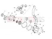 APRILIA Mana 850 GT (NA 850 GT) Water pump