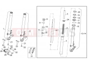 APRILIA Mana 850 GT (NA 850 GT) Front fork