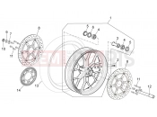 APRILIA Mana 850 GT (NA 850 GT) Front wheel