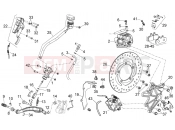 APRILIA Mana 850 GT (NA 850 GT) Rear brake system
