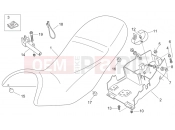 APRILIA Pegaso 650 Central body - Saddle