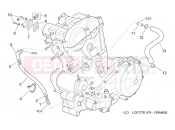 APRILIA Pegaso 650 Cooling pipes