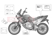 APRILIA Pegaso 650 Plate set