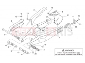 APRILIA Pegaso 650 Swing arm