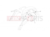 APRILIA Pegaso 650 front body - lh sleeves protection