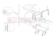 APRILIA Pegaso 650 IE Additional battery kit