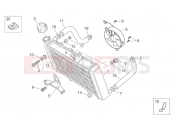 APRILIA Pegaso 650 IE Cooling system