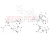 APRILIA Pegaso 650 IE Expansion tank
