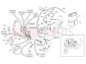 APRILIA Pegaso 650 IE Front electrical system