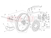 APRILIA Pegaso 650 IE Front wheel