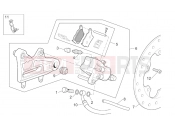 APRILIA Pegaso 650 IE Rear brake caliper