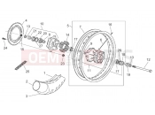 APRILIA Pegaso 650 IE Rear wheel