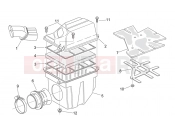 APRILIA RS 125 2T Air box