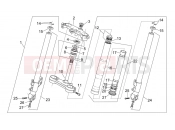 APRILIA RS 125 2T Front fork