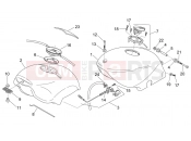 APRILIA RS 125 2T Fuel tank