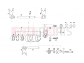 APRILIA RS 125 2T Grip shift