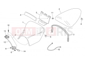 APRILIA RS 125 2T Saddle unit