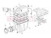 APRILIA RS 125 2T Air box