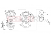 APRILIA RS 125 2T Cylinder - Head - Piston