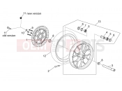 APRILIA RS 125 2T Front wheel