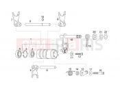 APRILIA RS 125 2T Grip shift