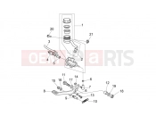 APRILIA RS 125 2T Rear master cylinder