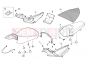 APRILIA RS 125 2T Saddle unit