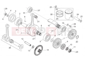 APRILIA RS 125 (rotax 123) Crankshaft - Balance shaft