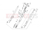 APRILIA RS 125 (rotax 123) Front fork