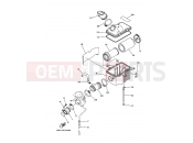YAMAHA YFM 450 Grizzly YFM450FWAN YFM45FGW GRIZZLY 1D9U 2007 INTAKE
