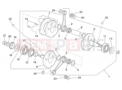 APRILIA RS 250 2T Drive shaft